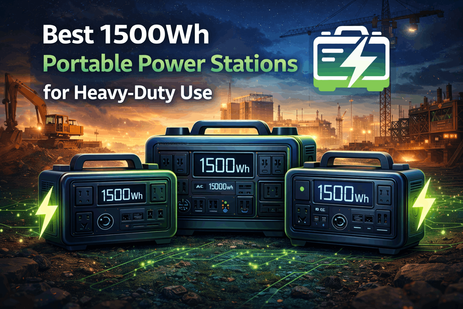 Best 1500Wh Portable Power Stations for Heavy-Duty Use (2026)