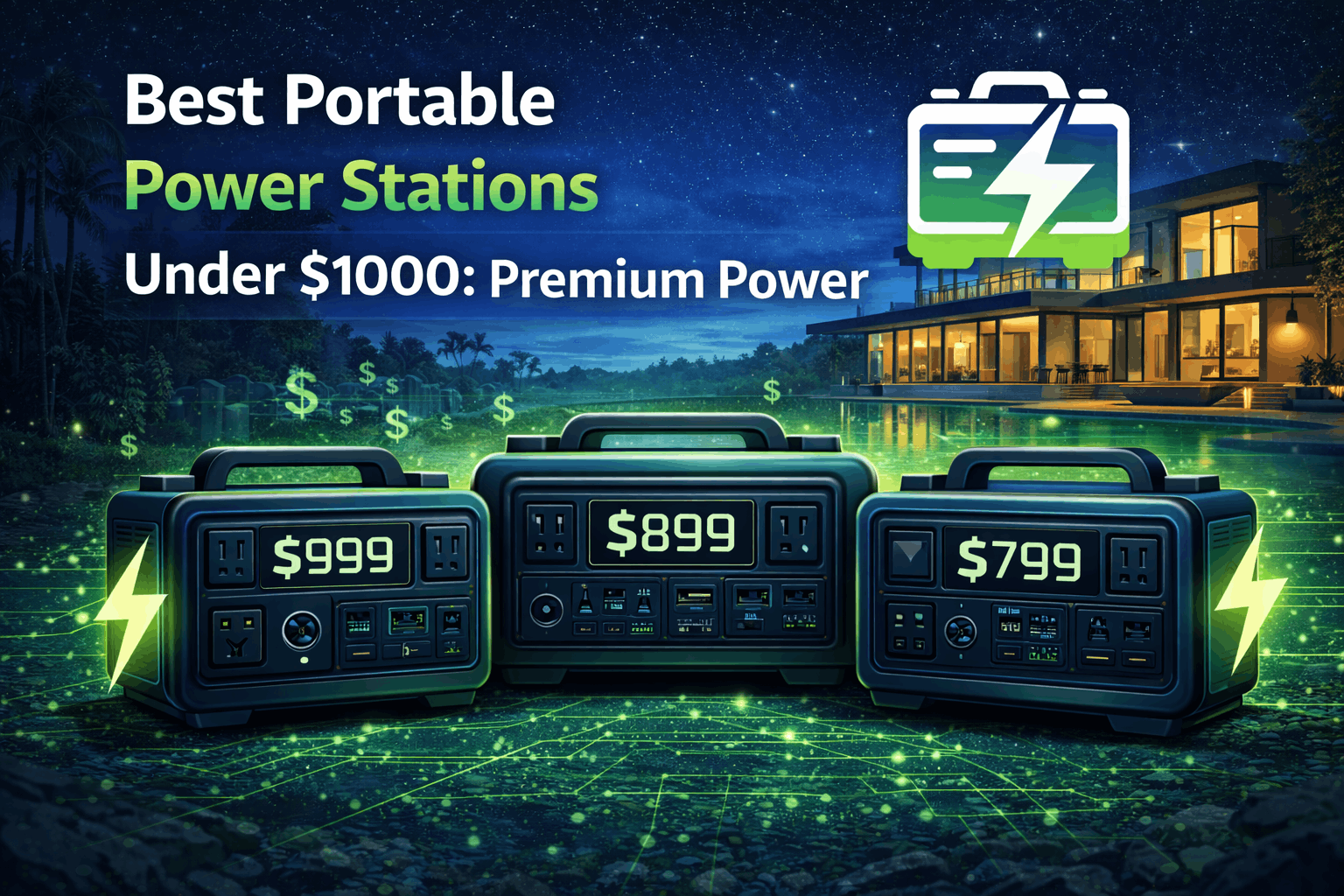 Best Portable Power Stations Under $1000: Premium Power (2026)