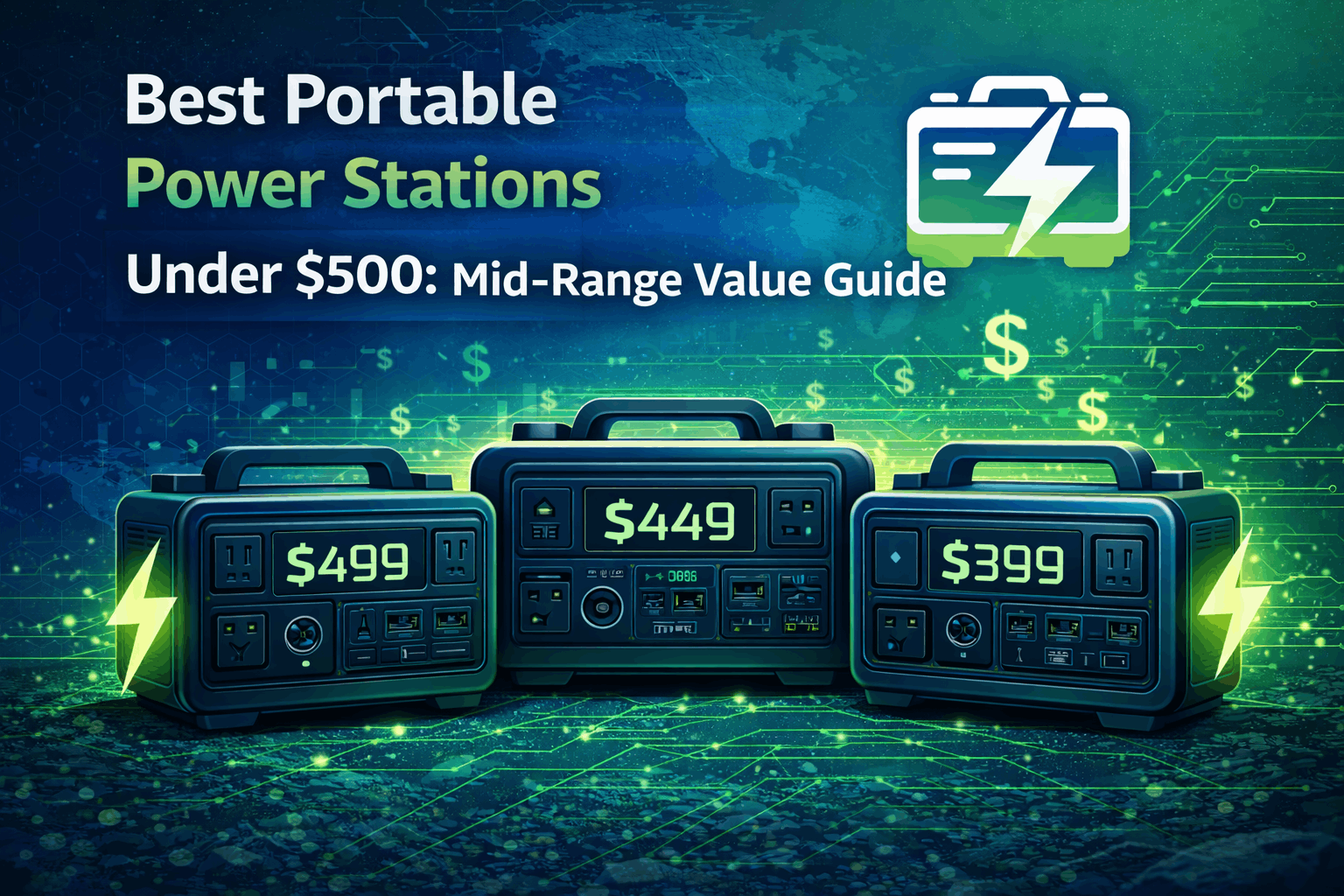 Best Portable Power Stations Under $500: Mid-Range Value Guide