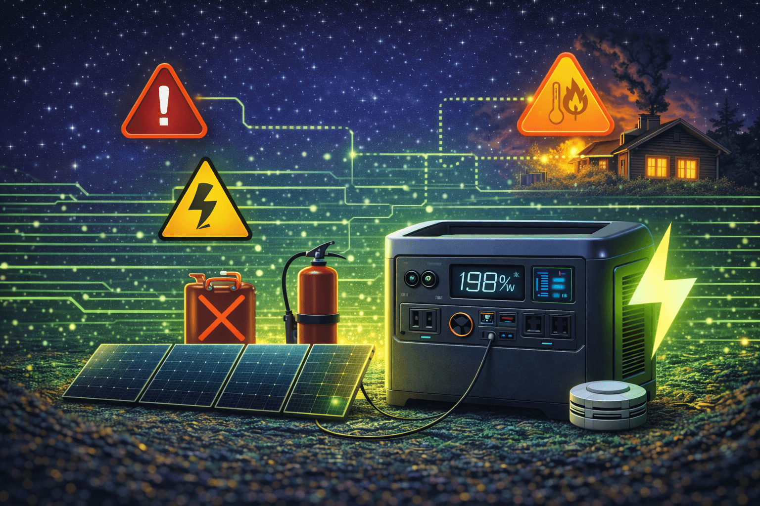 Portable Power Station Safety Guide: Tips, Risks & Best Practices