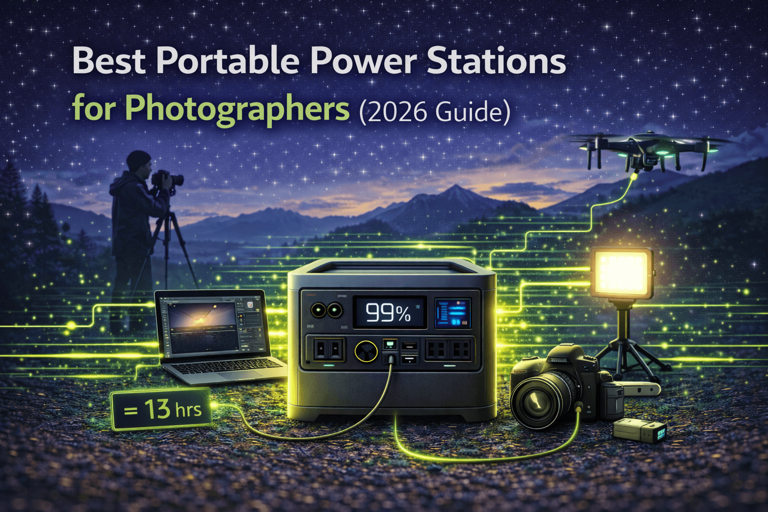 Best Portable Power Stations for Photographers (2026 Guide)