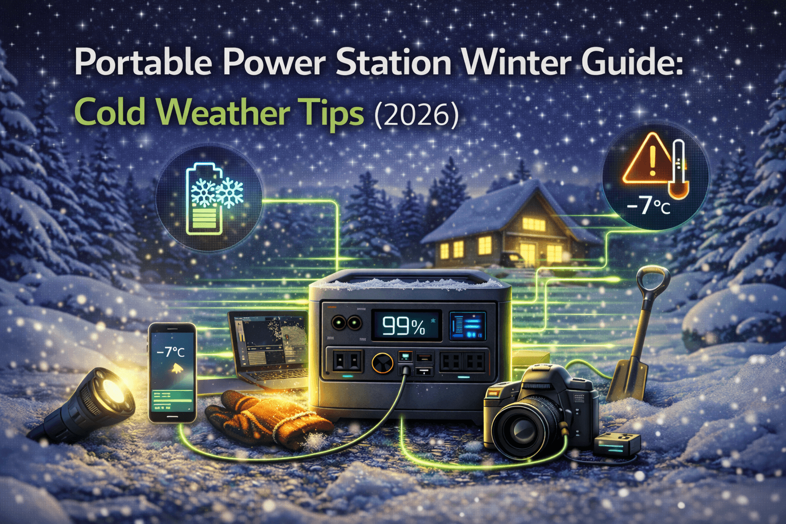 Portable Power Station Winter Guide: Cold Weather Tips (2026)
