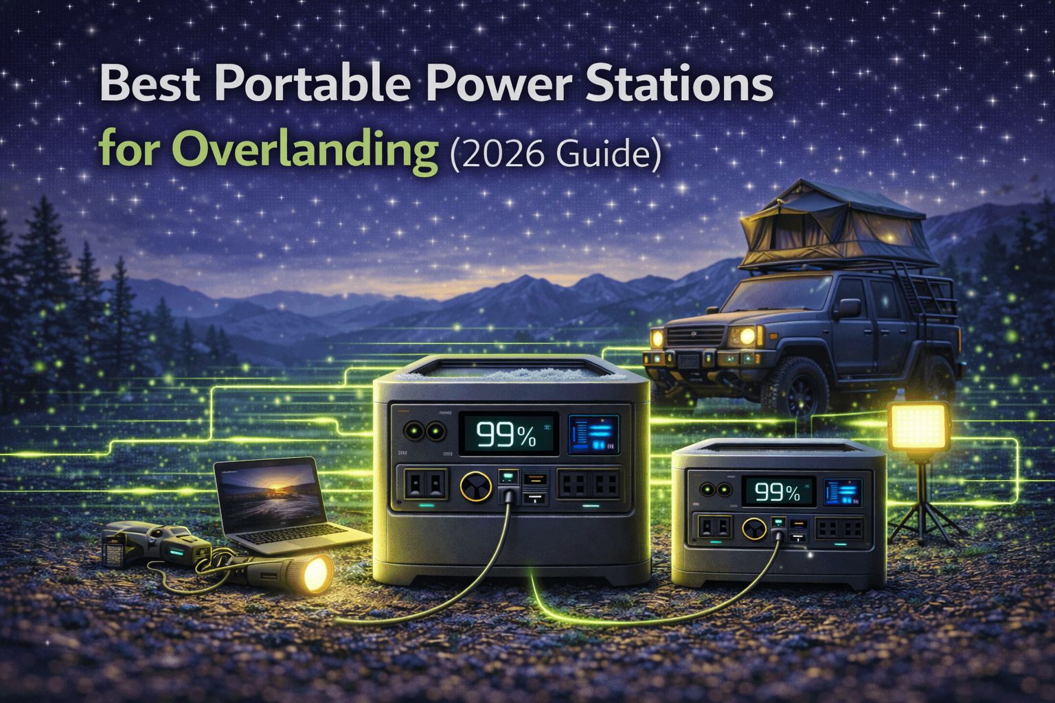 Best Portable Power Stations for Overlanding (2026 Guide)