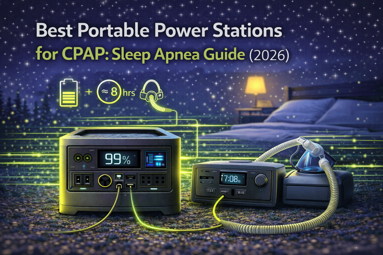 Best Portable Power Stations for CPAP: Sleep Apnea Guide (2026)