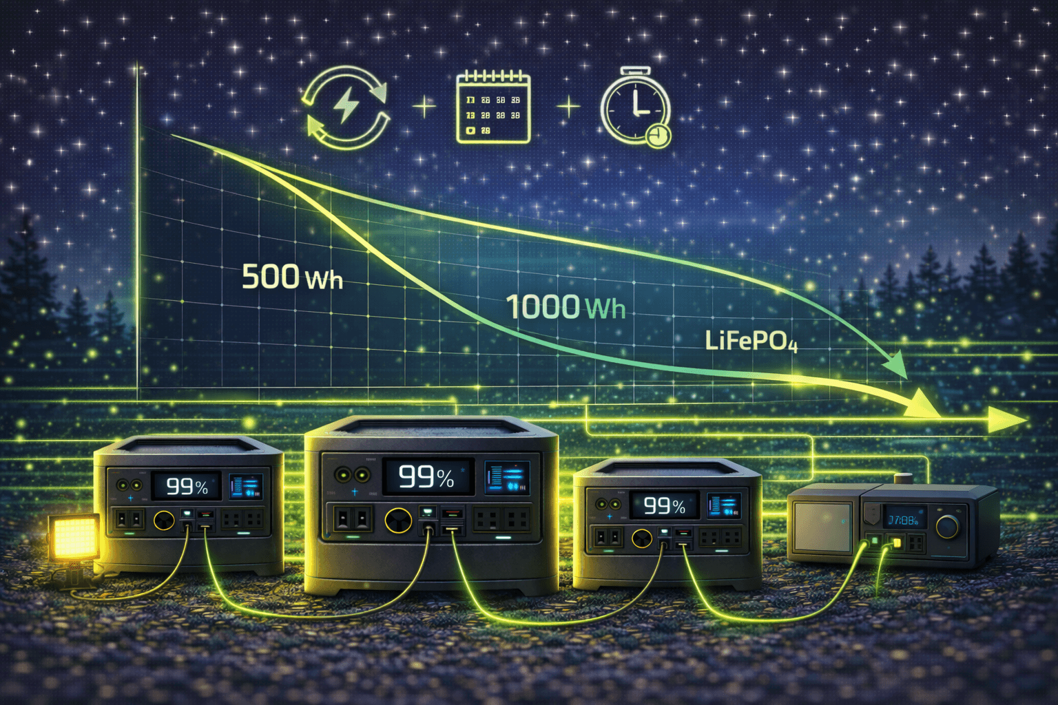 Portable Power Station Lifespan Guide: How Long Do They Last ?