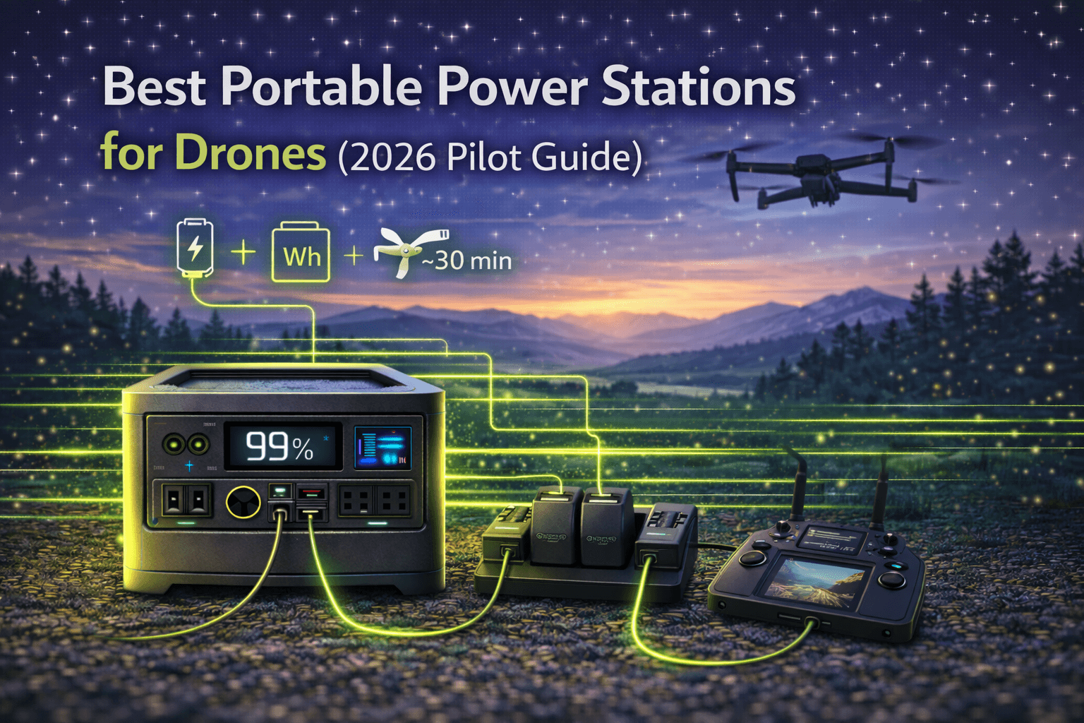 Best Portable Power Stations for Drones (2026 Pilot Guide)