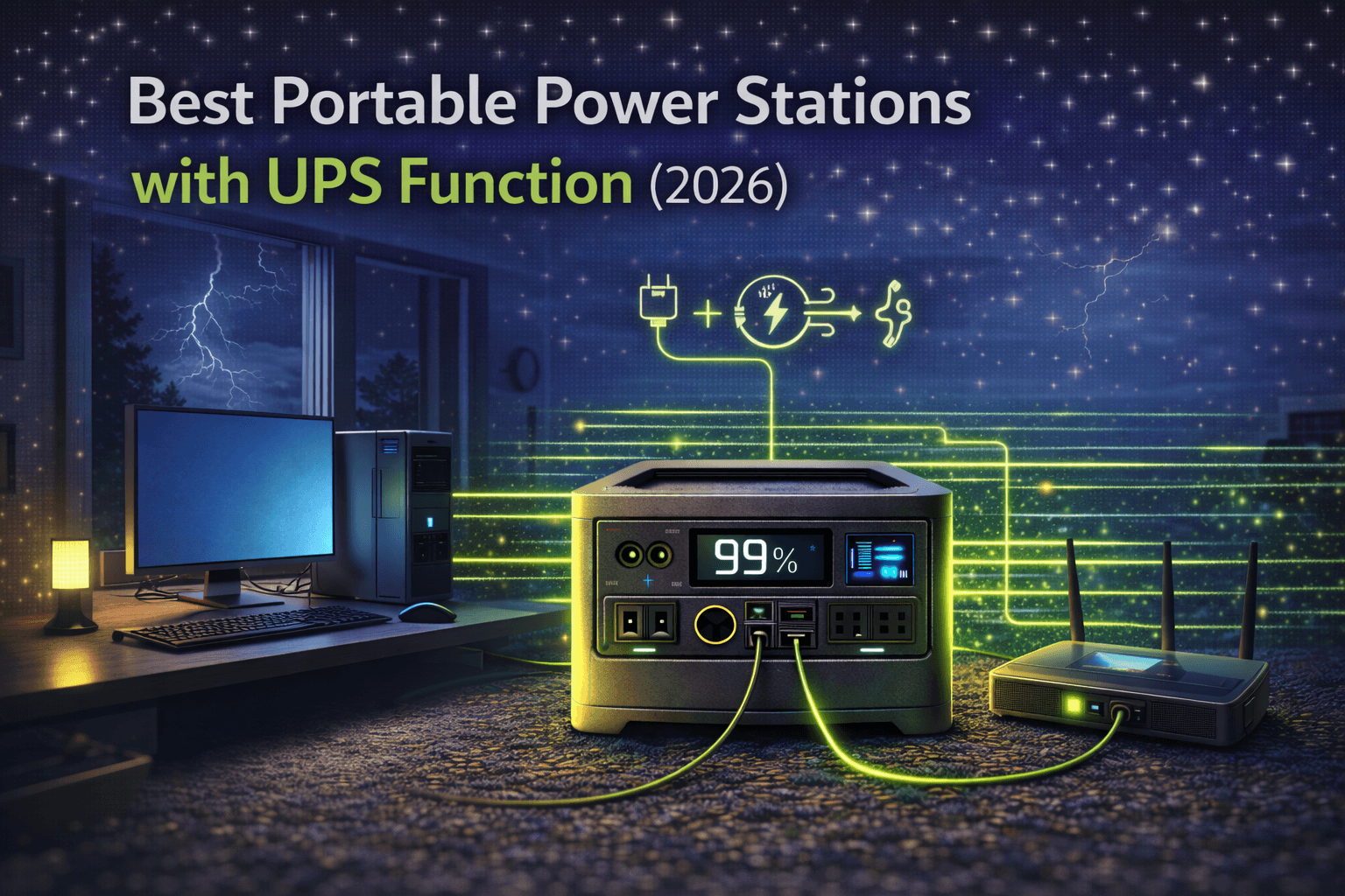 Best Portable Power Stations with UPS Function (2026)