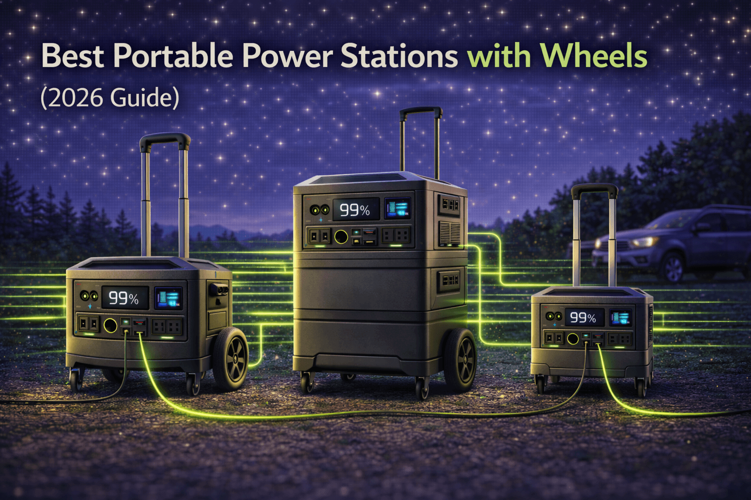 Best Portable Power Stations with Wheels (2026 Guide)