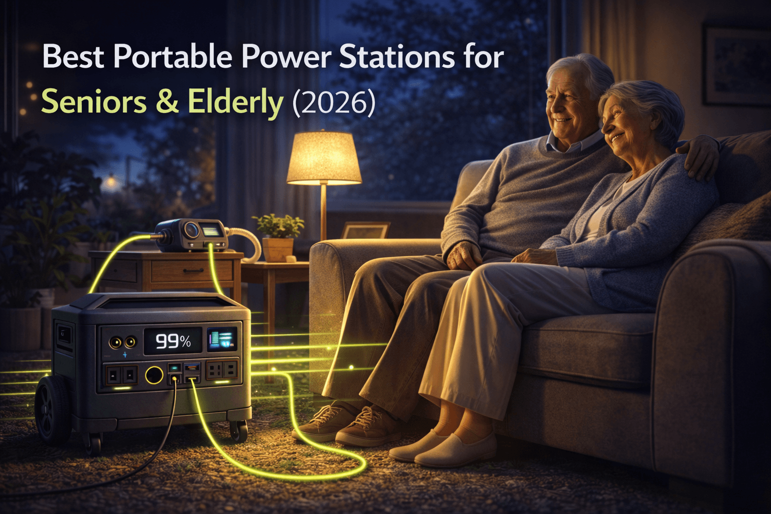 Best Portable Power Stations for Seniors & Elderly (2026)