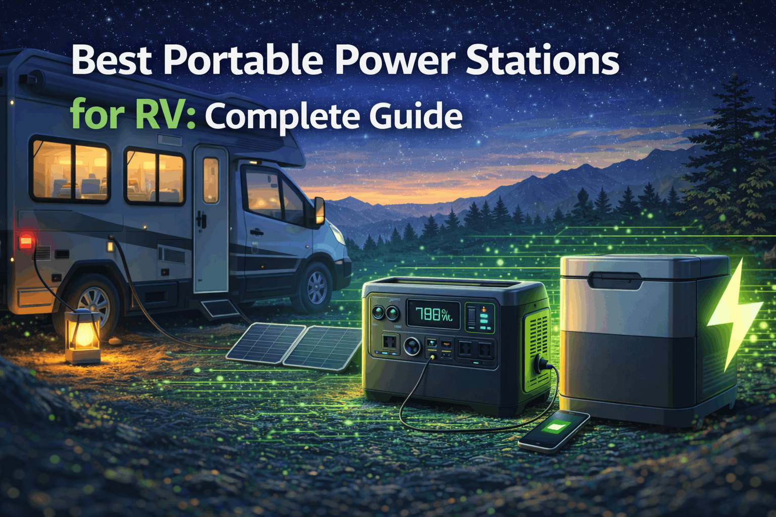 Best Portable Power Stations for RV: Complete Guide (2026)